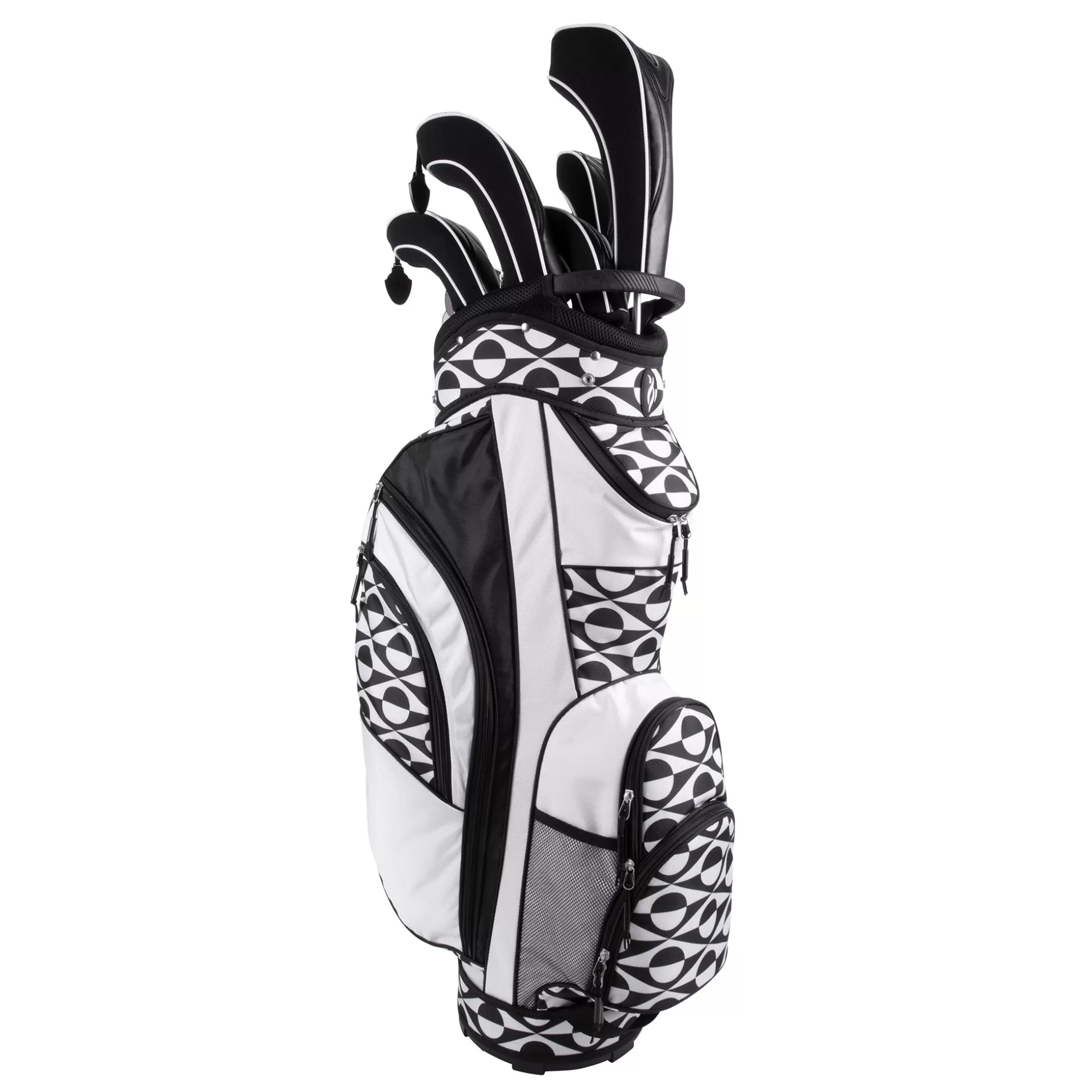 GOLF CLUB PACKAGE SETS^Nancy Lopez Erinn 18-Piece Cart Bag Package Set Deco