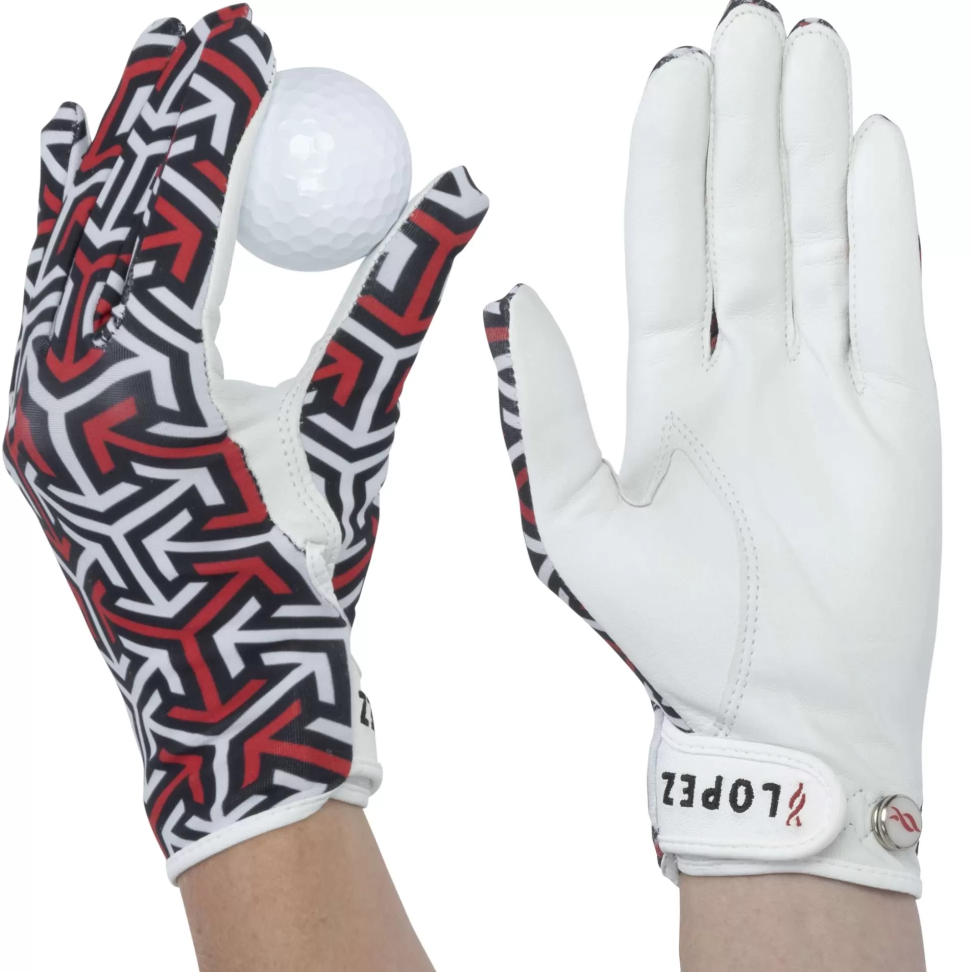 GLOVES^Nancy Lopez Full Finger Click Glove