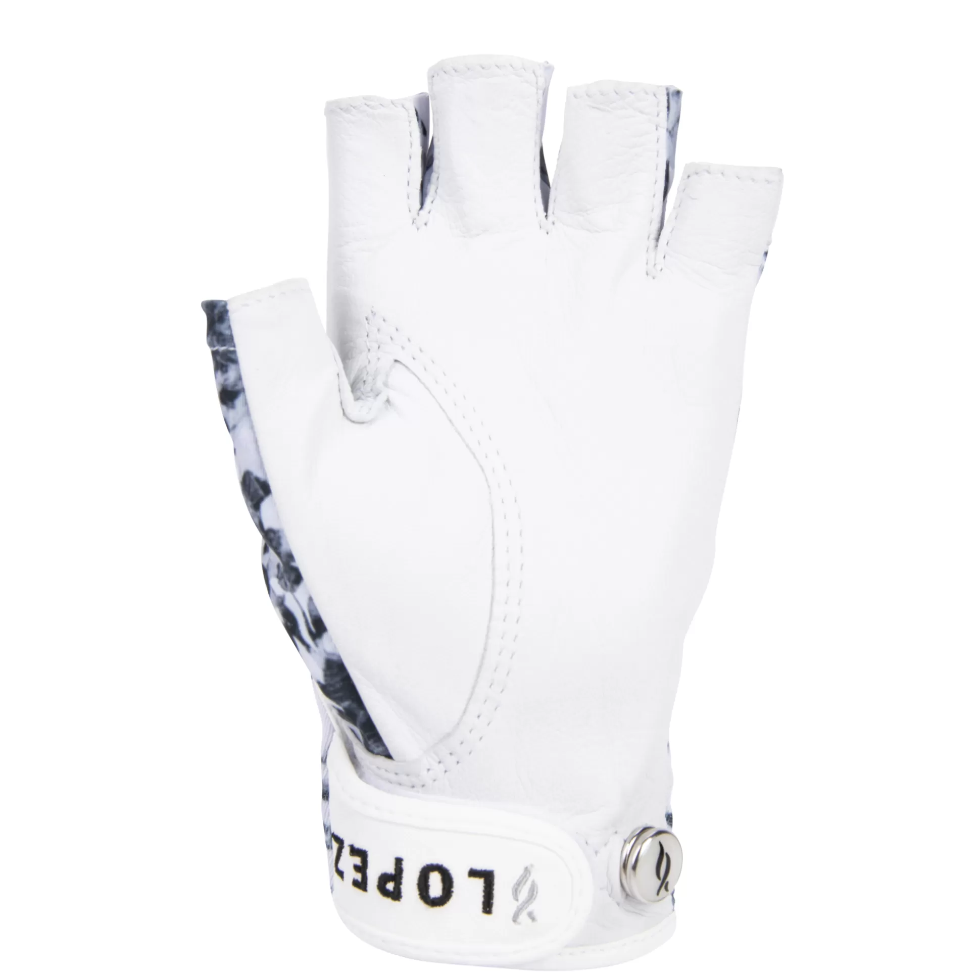 GLOVES^Nancy Lopez Half Finger Glimmer Glove