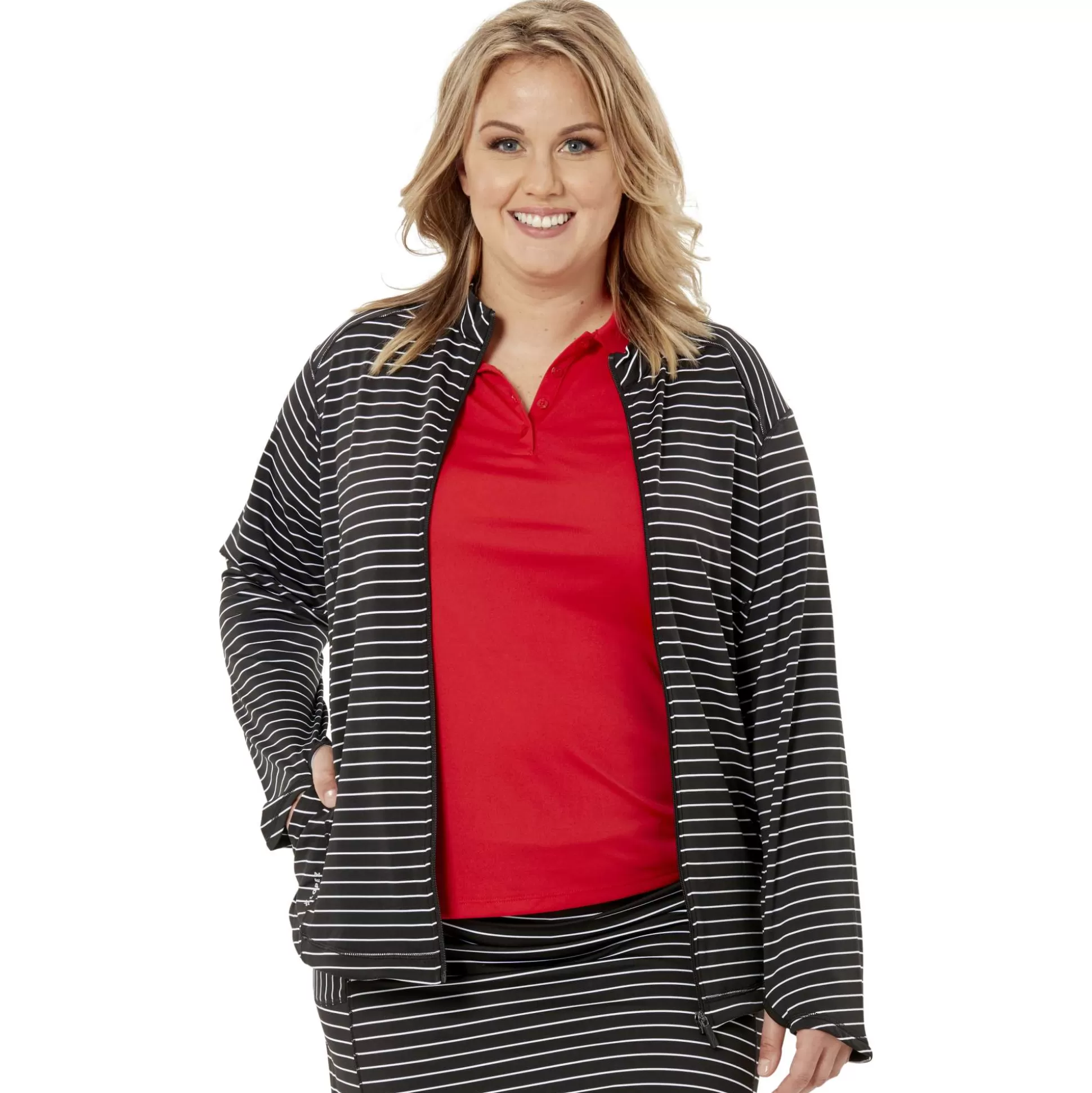 JACKETS^Nancy Lopez Jazzy Jacket Plus