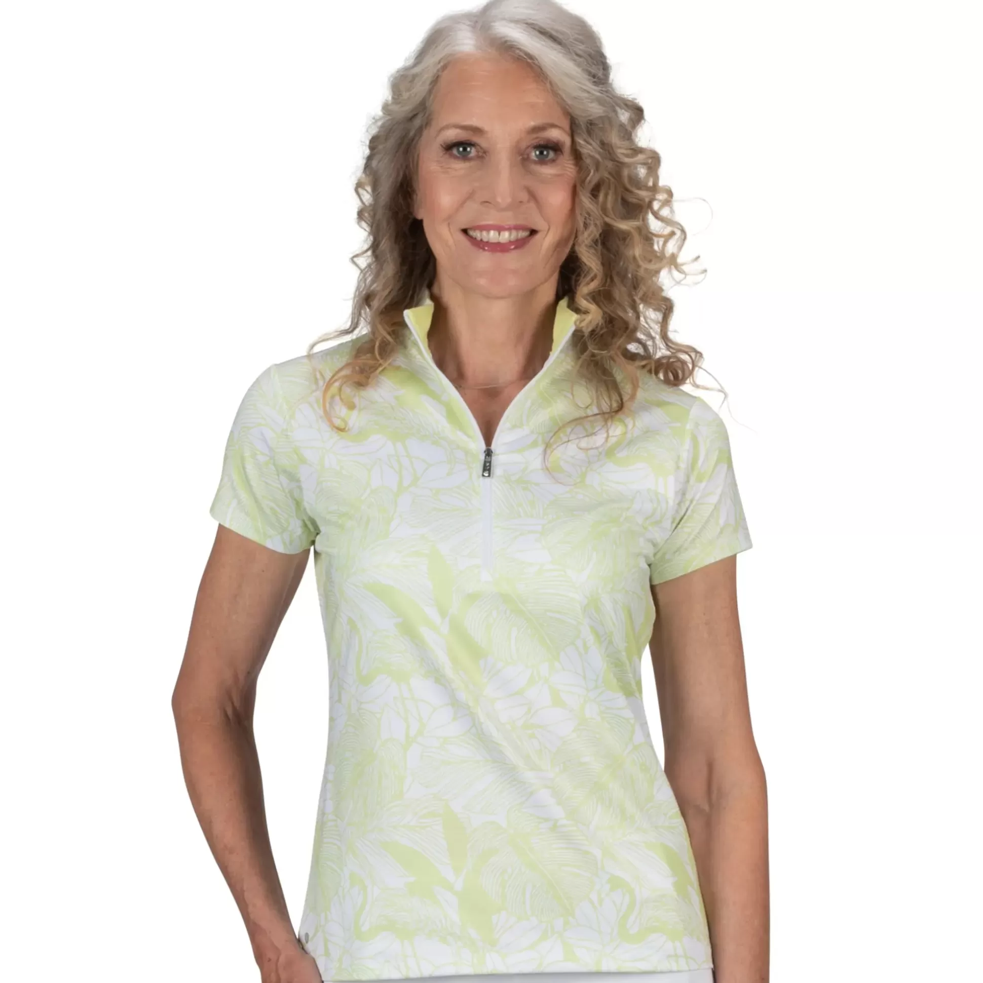 SHORT SLEEVE^Nancy Lopez Lush Short Sleeve Polo