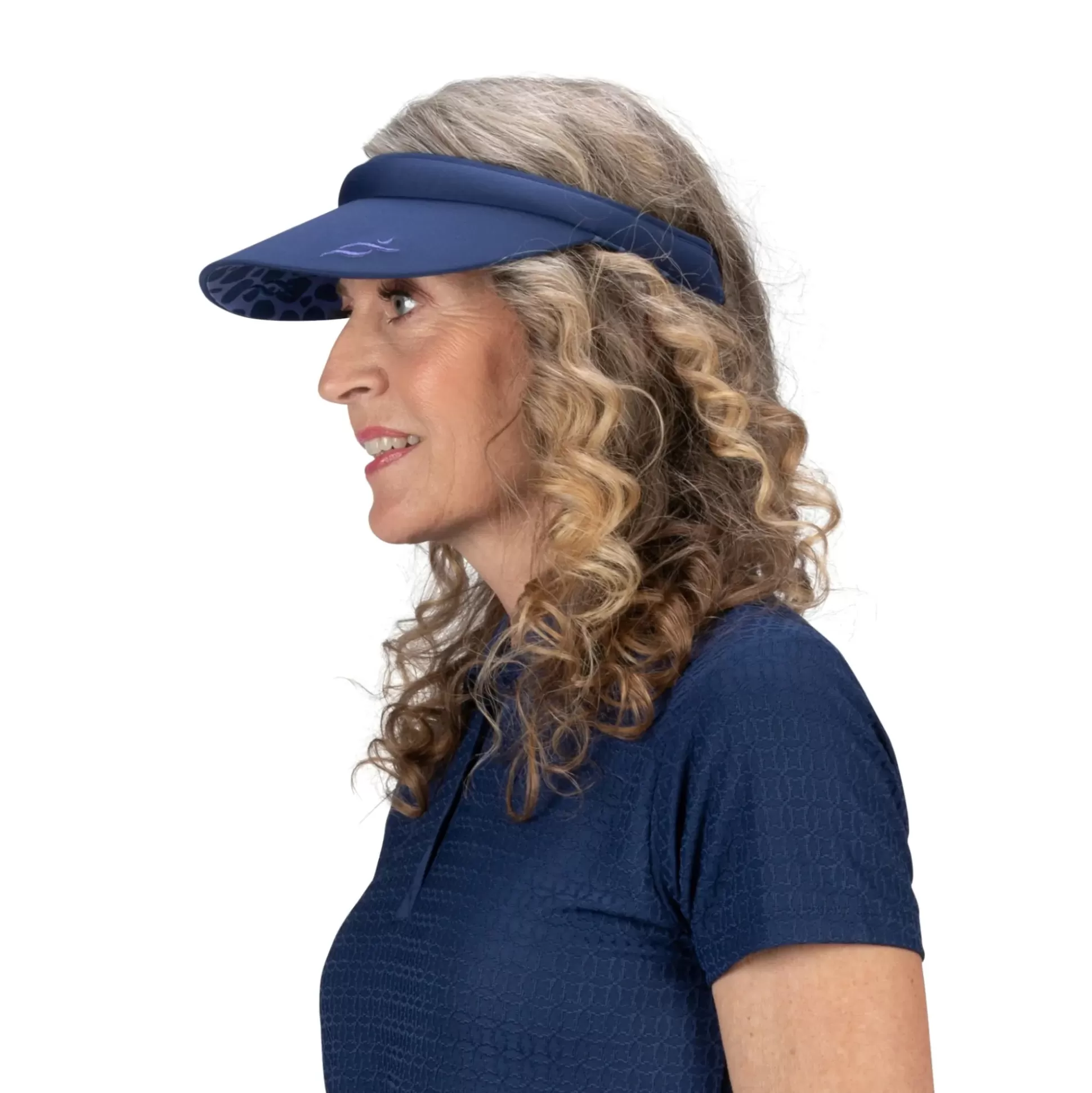 HATS & VISORS^Nancy Lopez Lux Reverse Clip Visor