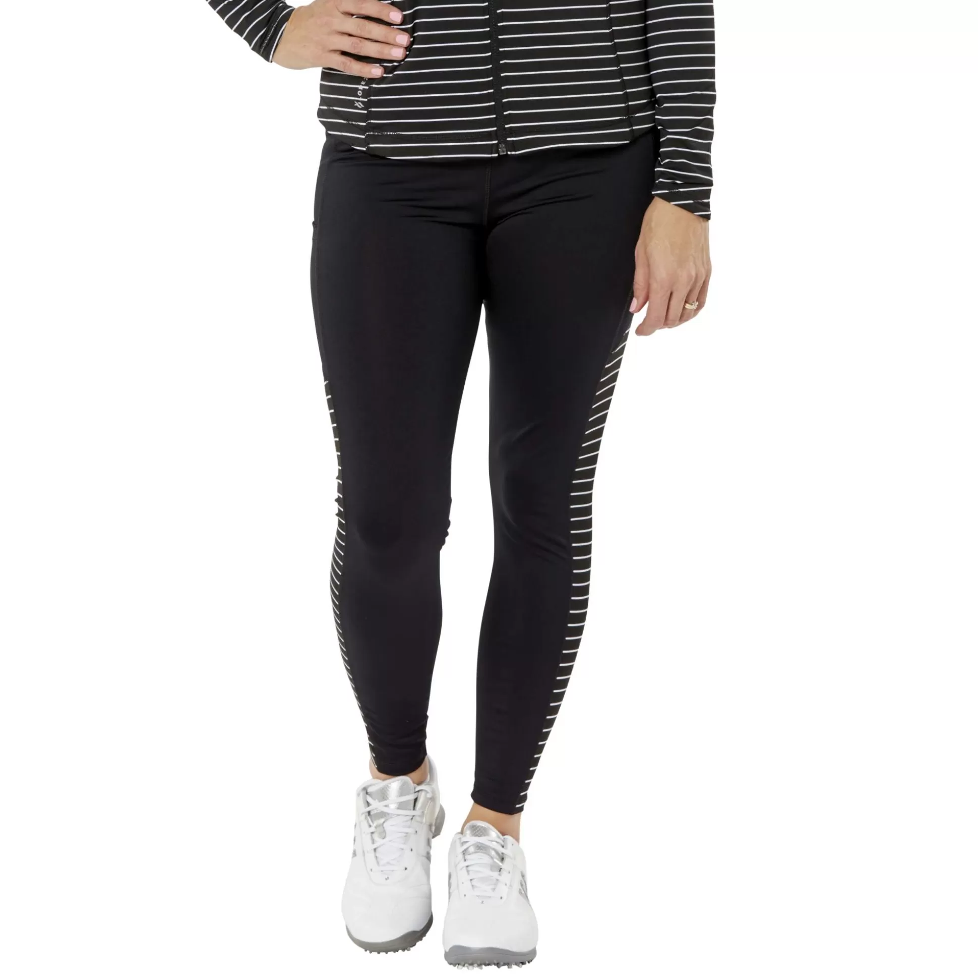 PANTS / LEGGINGS^Nancy Lopez Power Legging Black/White