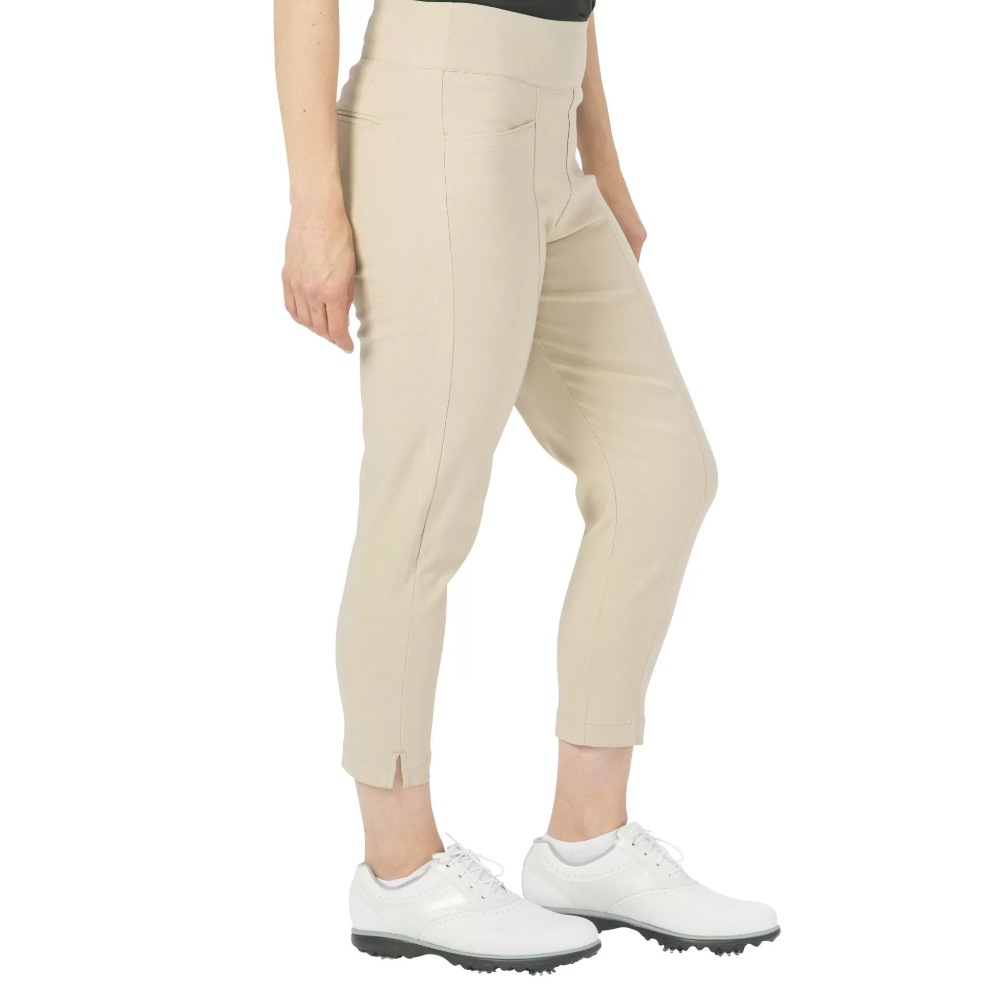 PANTS / LEGGINGS^Nancy Lopez Pully Capri Khaki