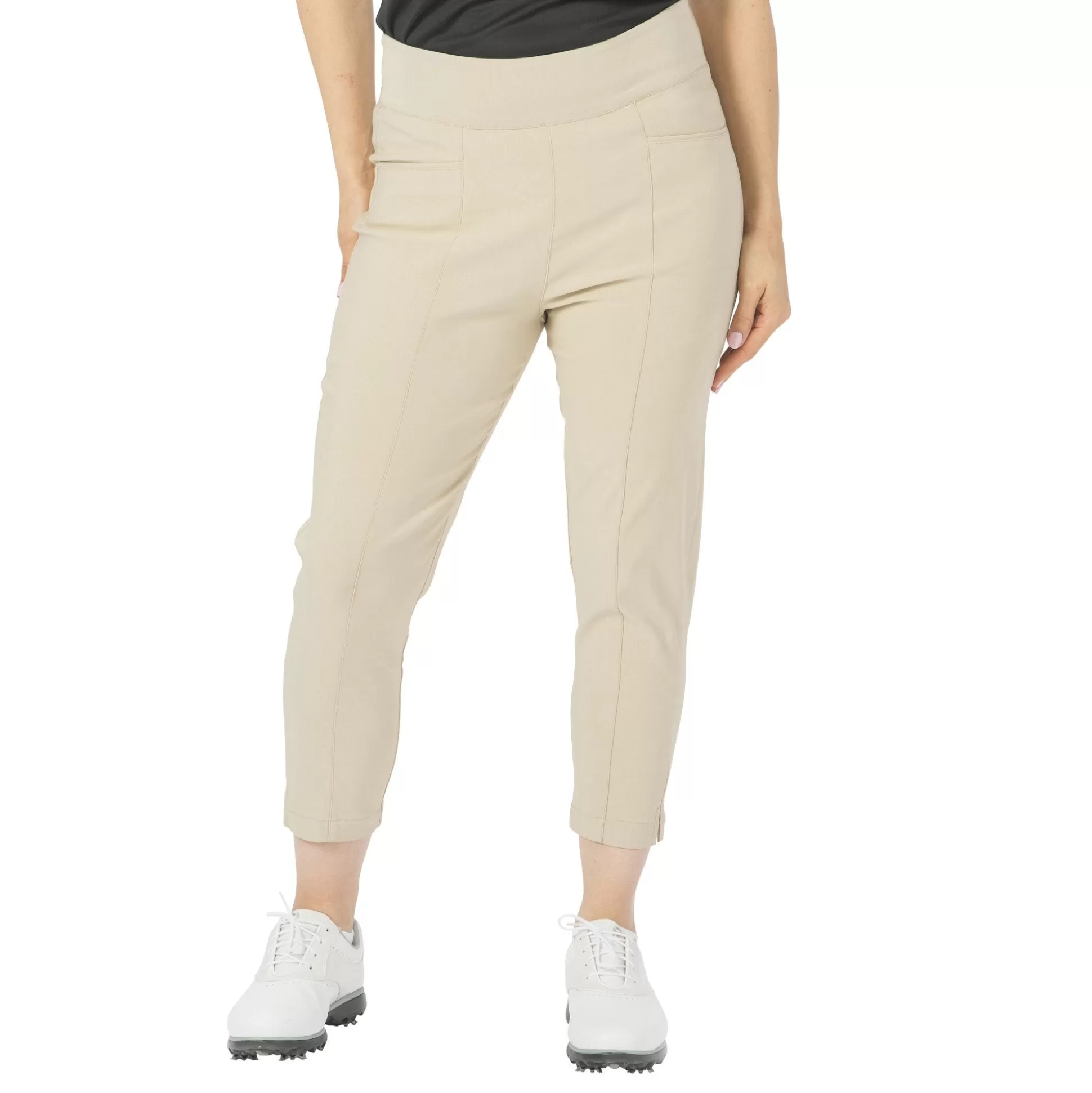 PANTS / LEGGINGS^Nancy Lopez Pully Capri Khaki