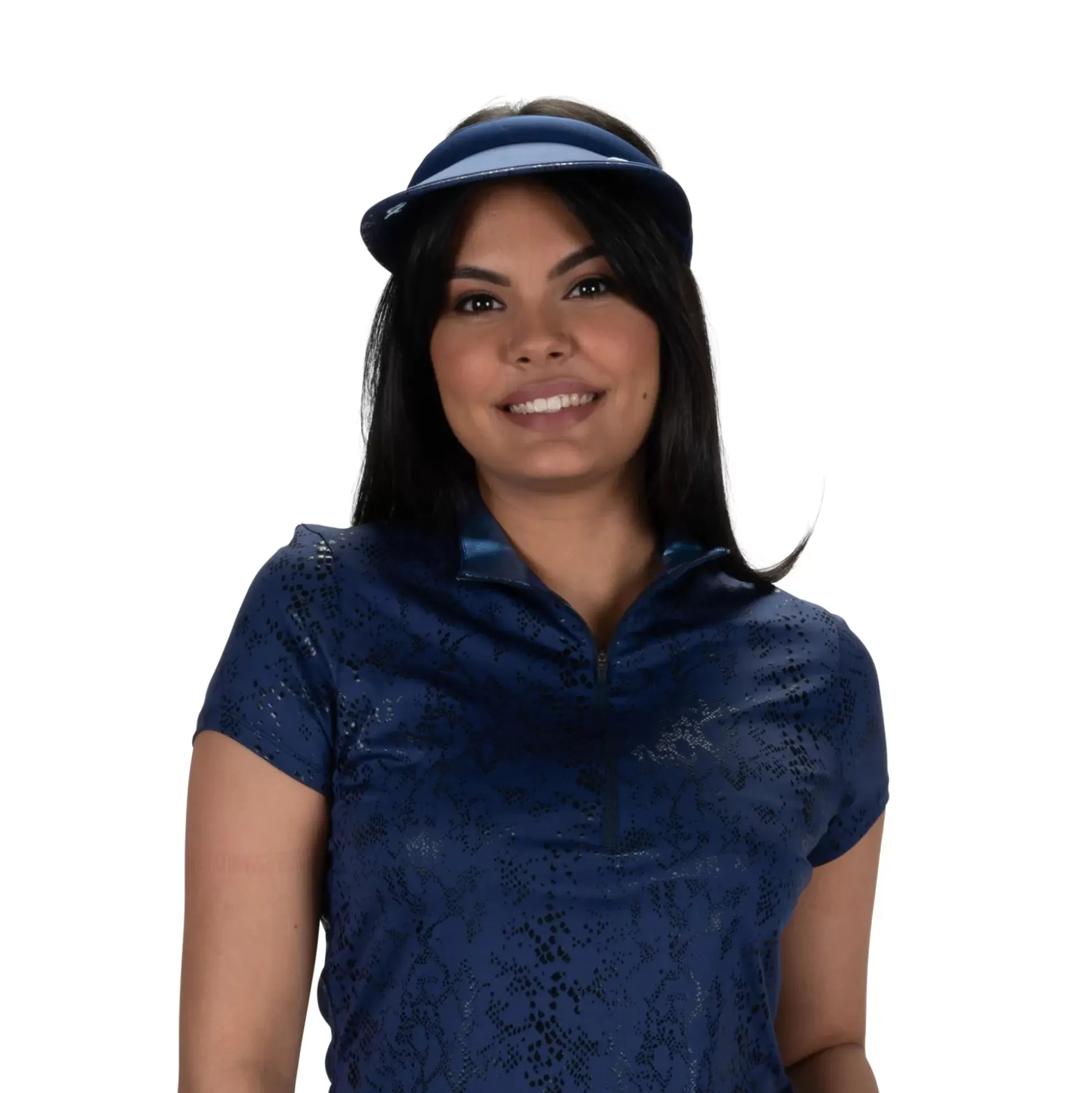 HATS & VISORS^Nancy Lopez Sizzle Reverse Clip Visor