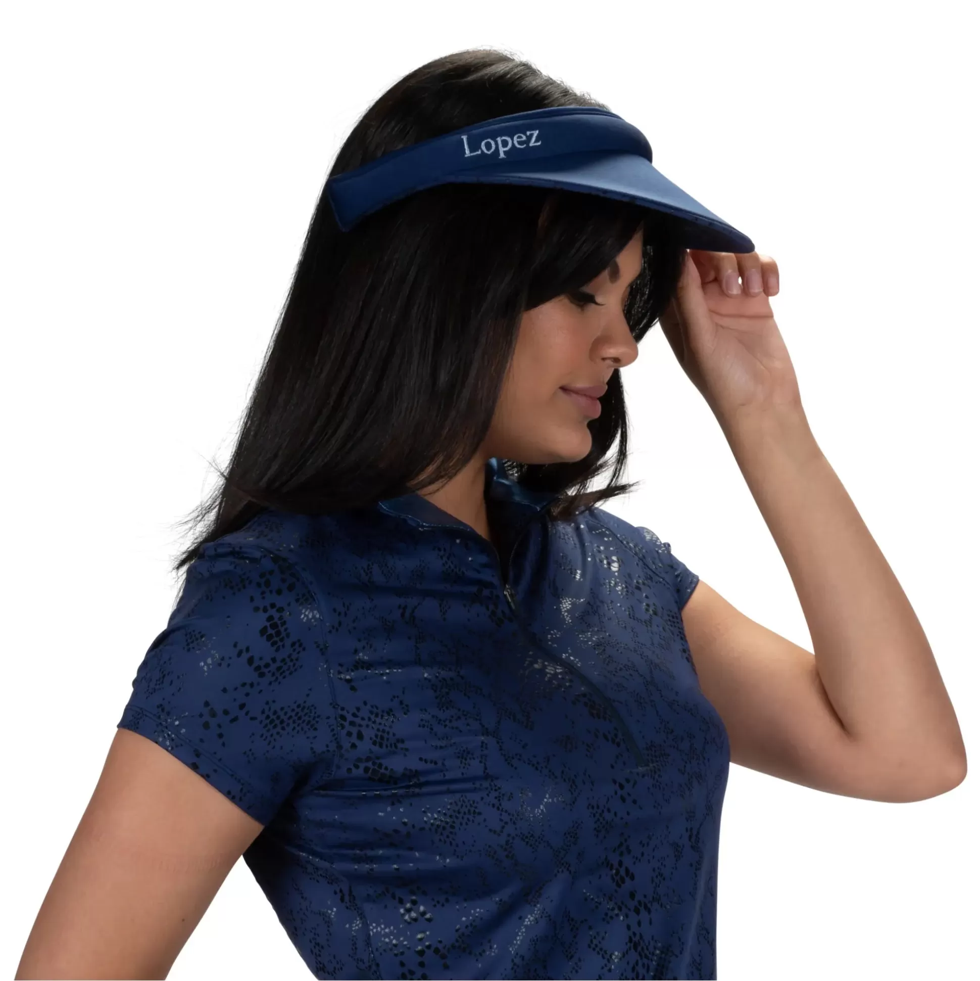 VISORS^Nancy Lopez Sizzle Reverse Clip Visor