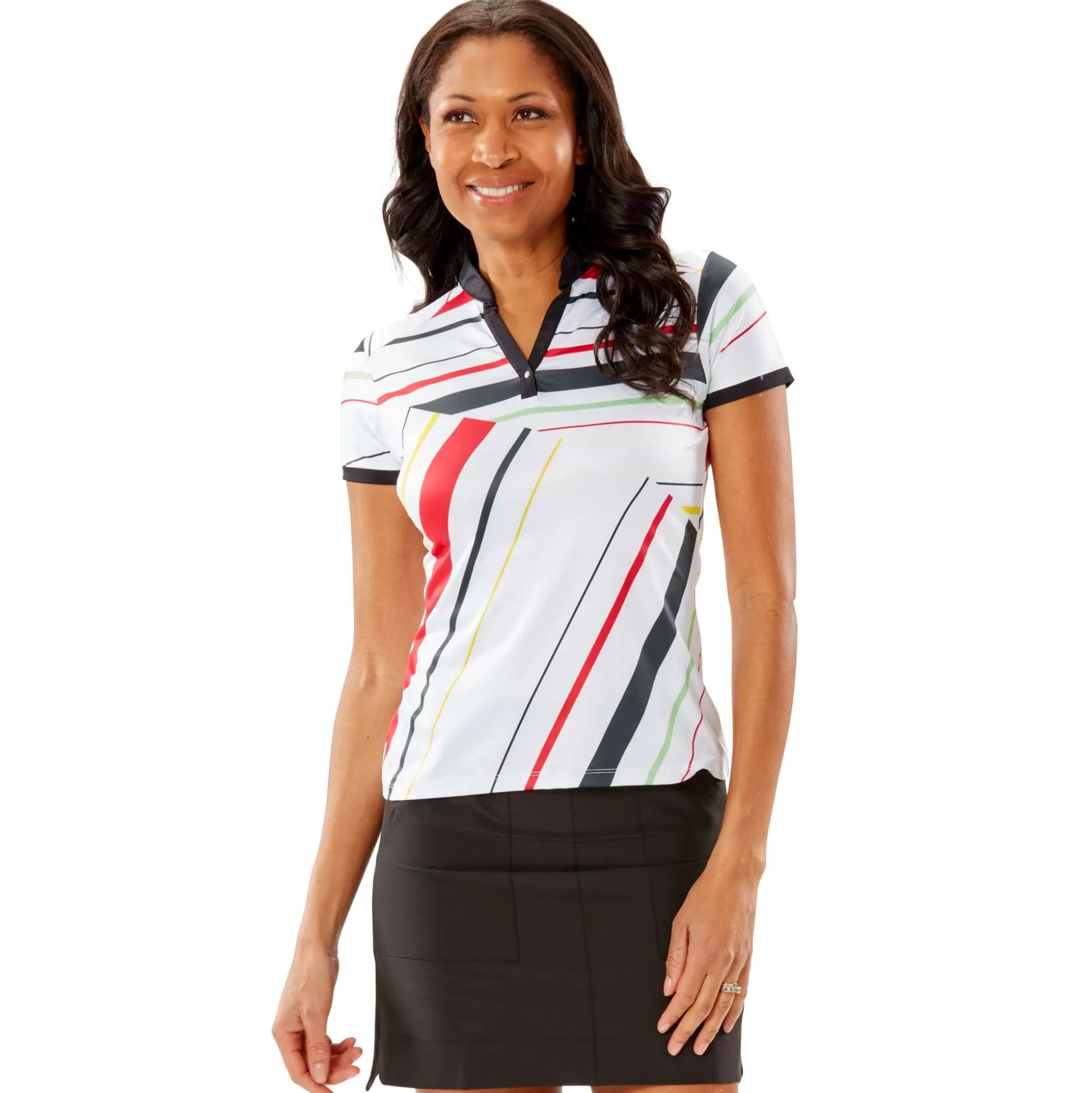 SHORT SLEEVE^Nancy Lopez Sprite Short Sleeve Polo