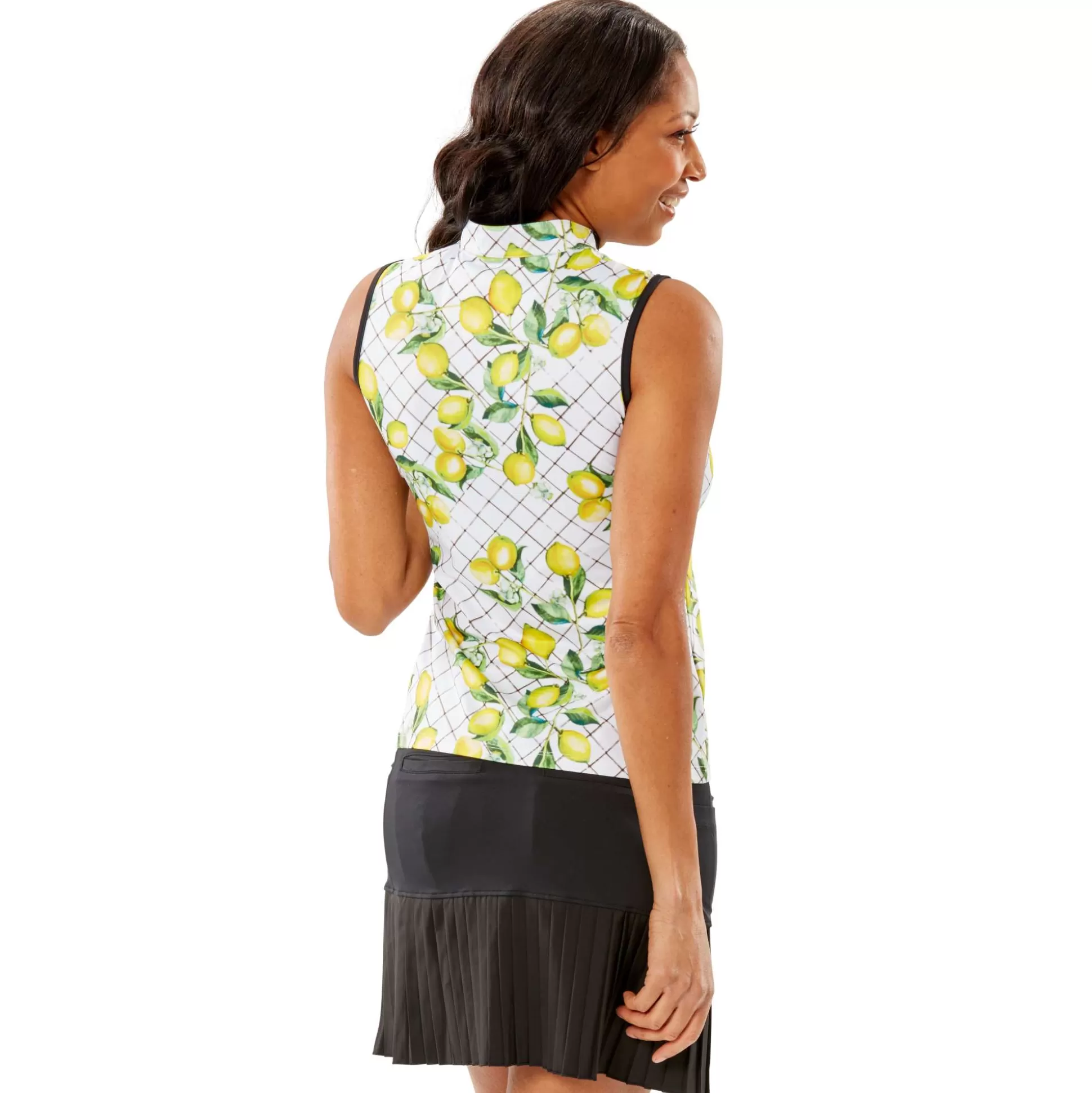 SLEEVELESS^Nancy Lopez Tart Sleeveless Polo